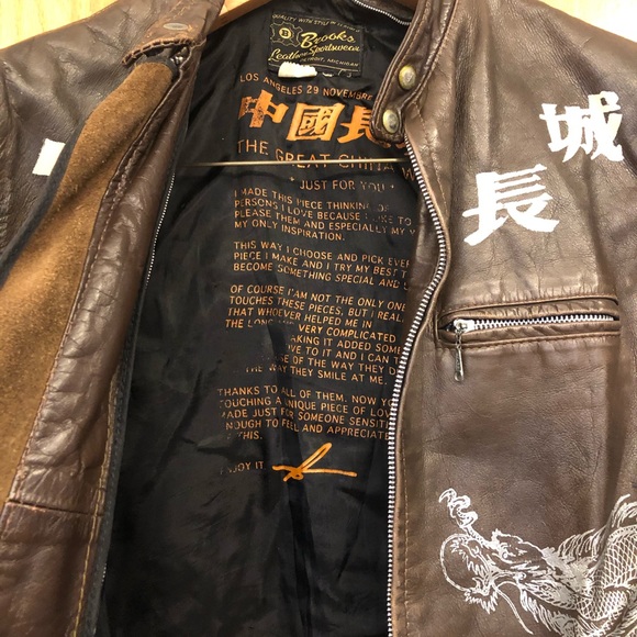 Vintage leather jacket - Picture 2 of 3